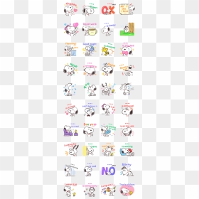 Snoopy Custom Stickers Line Sticker Gif & Png Pack - Mitchiri Neko Line Stickers, Transparent Png - png stickers