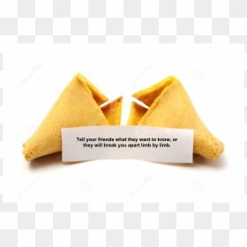 Blank Fortune Cookie Clipart, HD Png Download - fortune cookie png