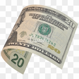 Twenty Dollar Png - Flying 20 Dollar Bill, Transparent Png - 20 dollar bill png