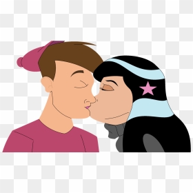 Timmy And Betty Kiss - Kiss On Lips, HD Png Download - timmy turner png