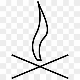 Line Fire Drawling, HD Png Download - fire line png