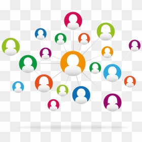 Don"t Let Collaboration Be Tied Down By Geographical - Social Network Vector, HD Png Download - collaboration png