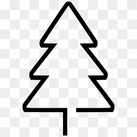 Tree - Silhouette Christmas Tree Svg Free, HD Png Download - tree symbol png