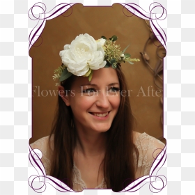 Flower Bouquet, HD Png Download - white flower crown png