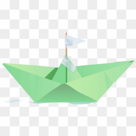 Origami, Transparent Png - Origami, Png Download - paper boat png