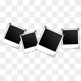 Hanging Transparent Polaroid Frame Png, Png Download - polaroids png