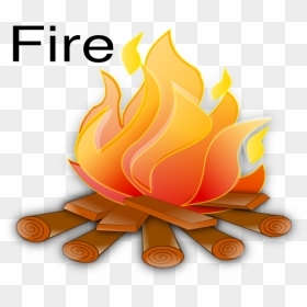 Fire Flame Clipart Border Free Images - Clipart Bonfire, HD Png ...