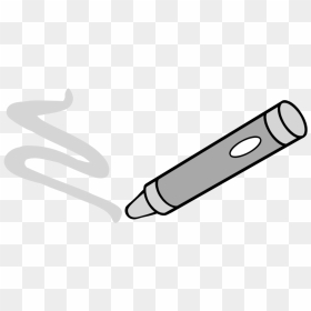 Collection Of Crayon - Silver Crayon Clipart, HD Png Download - gray png