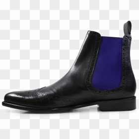 Ankle Boots Erol 32 Black Elastic Purple Flame - Chelsea Boot, HD Png Download - purple flame png