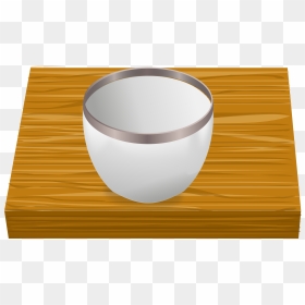 Bowl On Table Clip Arts - Plate On The Table Clipart Png, Transparent Png - table clipart png