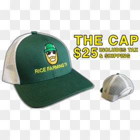 Transparent Rice Hat Png - Baseball Cap, Png Download - rice hat png