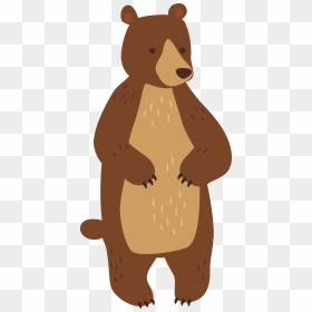 Bear Cartoon Adobe Illustrator - Illustrator Cute Bear Vector, HD Png Download - cartoon bear png