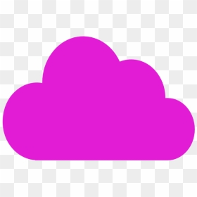 Heart, HD Png Download - pink cloud png