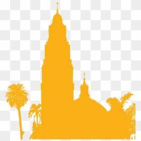 Balboa Park San Diego Clipart, HD Png Download - dj silhouette png