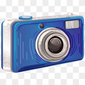 Point And Shoot Camera , Png Download - Камера Нарисованная Пнг, Transparent Png - camaras png