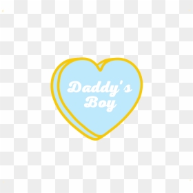 Daddy"s Boy Candy Hearts Pin - Heart, HD Png Download - candy heart png