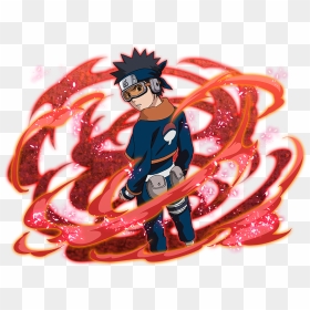 Naruto Blazing Art Young Obito, HD Png Download - obito png