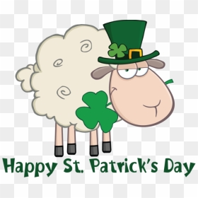 Transparent Lamb Clipart Png - Cute St Patrick's Day Clipart, Png Download - happy st patrick's day png