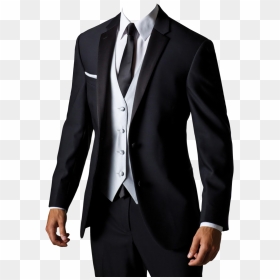 Suit Png Image - Black Suit For Men Png, Transparent Png - black dress png
