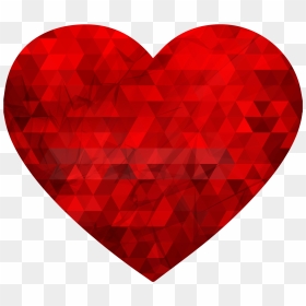 Red Heart Pattern - Heart, HD Png Download - heart pattern png