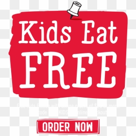 Kids Eat Free With Online Orders Of $20 - British Music Experience, HD Png Download - order now png
