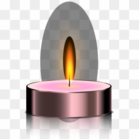 Lavender Simple Candle Decoration Pattern Png Download - Candle, Transparent Png - purple flame png