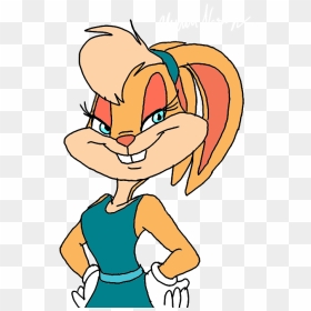 Tlts Lola By Marukio - Looney Tunes Lola Bunny Face, HD Png Download - face.png
