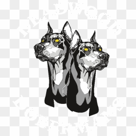 Deadwood Dobermans - Doberman Design, HD Png Download - doberman png