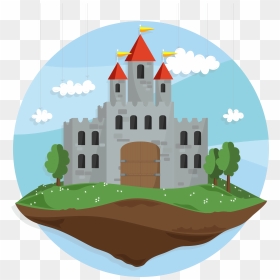 Castle Clip Art - Bab Al-bahrain, HD Png Download - castle vector png