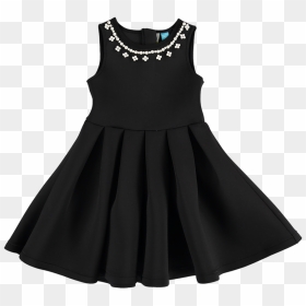 Transparent Kids Clothes Png, Png Download - black dress png