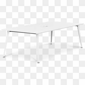 Conference Table - Coffee Table, HD Png Download - white table png