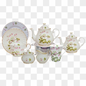 Transparent Teapot Warm Set - Teapot, HD Png Download - tea set png