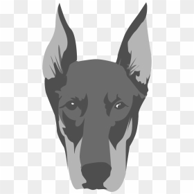Doberman Logo - Companion Dog, HD Png Download - doberman png