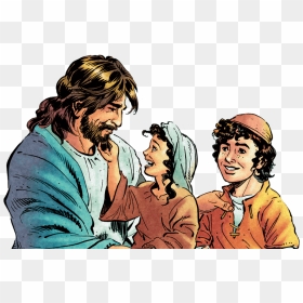 Jes煤s Y Ni帽os - Jesus With Kids Png, Transparent Png - jesucristo png