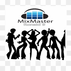 Transparent Disco Dancer Silhouette, HD Png Download - dj silhouette png