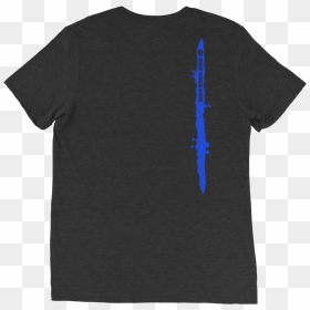 The Thin Blue Line , Png Download - Black On Black Shirts, Transparent Png - thin blue line png