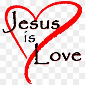 Jesus Is Love Heart, HD Png Download - jesucristo png