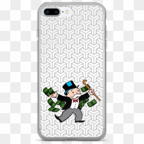 Monopoly Money Iphone 7/7 Plus Case - Monopoly Man, HD Png Download - monopoly money png