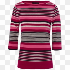 T-shirt Varied Stripe Pattern - Vestido Tubinho Listrado Manga Longa, HD Png Download - stripe pattern png