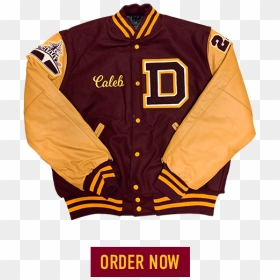 Varsity Jacket Order Now Png - Sports Jersey, Transparent Png - order now png