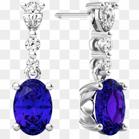 Fancy Shape Diamond Drop Earrings - Earrings, HD Png Download - fancy shape png