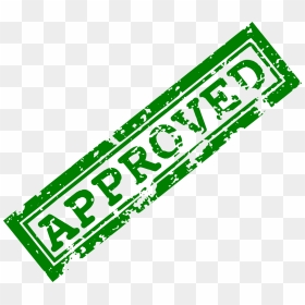 Red Green Approved Stamp Png Transparent Onlygfxm - Sign, Png Download - seal of approval png