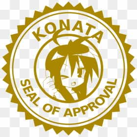 Konata Seal Of Approval By Mawscm-d4wm6zi , Png Download - Konata Good Job, Transparent Png - seal of approval png