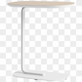 13905 Relate Side Table Coated Oak Veneer Off White - Muuto Relate Side Table, HD Png Download - white table png