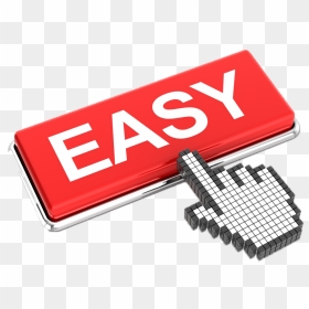 Sign, HD Png Download - easy button png