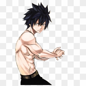 Transparent Gray Fullbuster Png - Fairy Tail Gray Fullbuster, Png Download - gray png