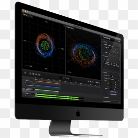 Led-backlit Lcd Display, HD Png Download - particle effects png