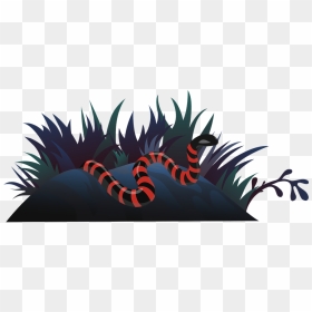 Semak Semak Kartun, HD Png Download - snake cartoon png