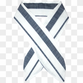 Navy And White Stripe Headscarf - Pocket, HD Png Download - stripe pattern png