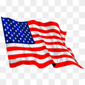 American Flag Icon Png - Waving Us Flag Png, Transparent Png - usa flag clip art png